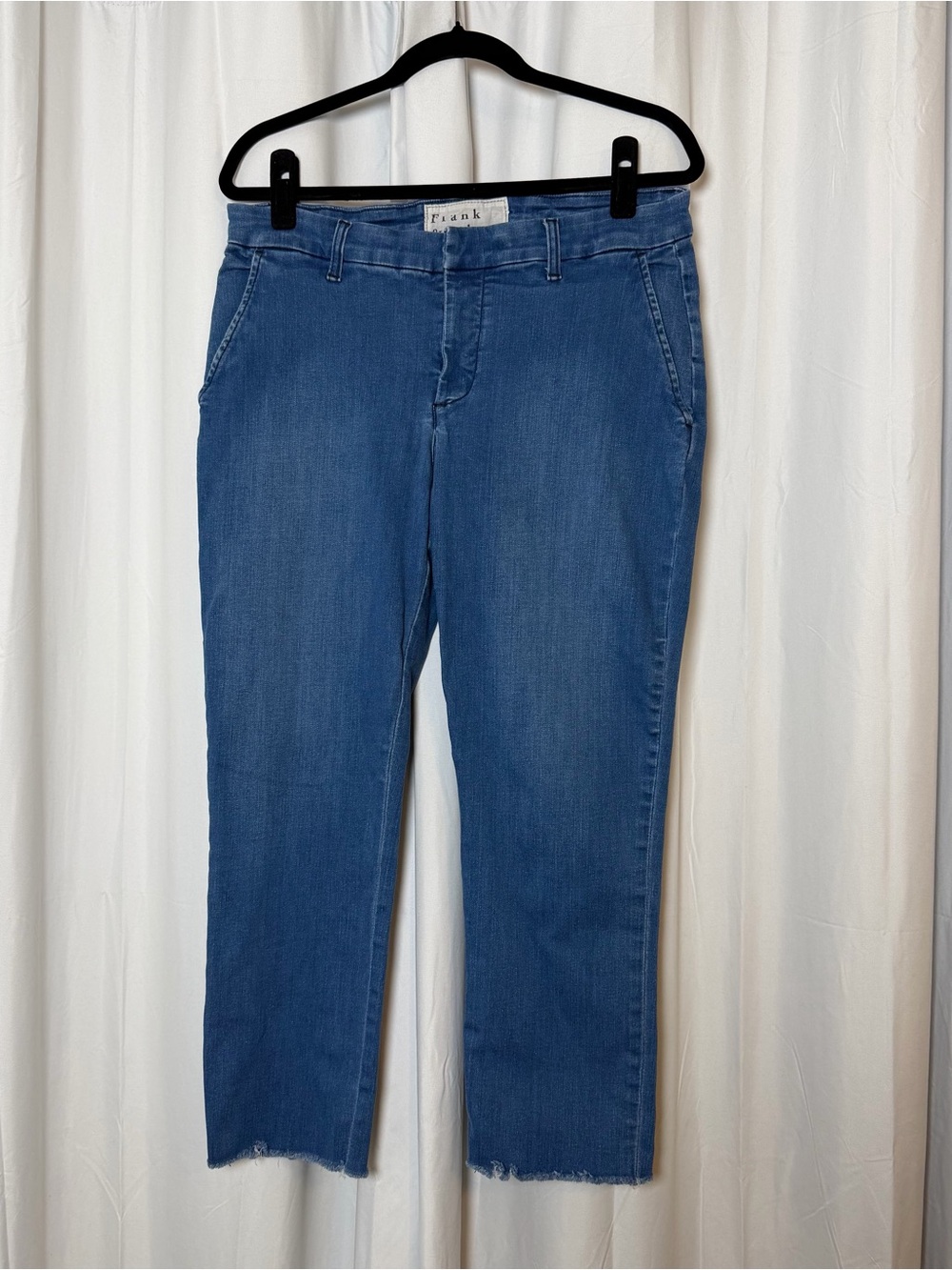 Frank & Eileen Wicklow Mid Rise Denim Pants Blue Size 12 - Picture 2 of 10